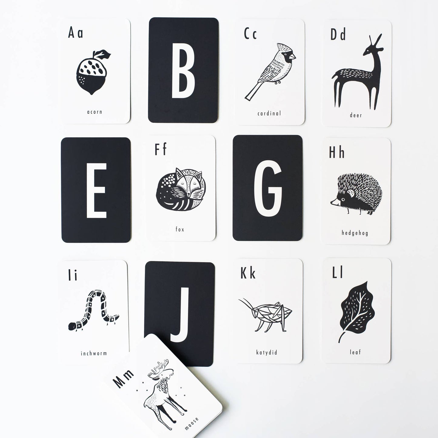 Wee Gallery: Woodland Alphabet Cards