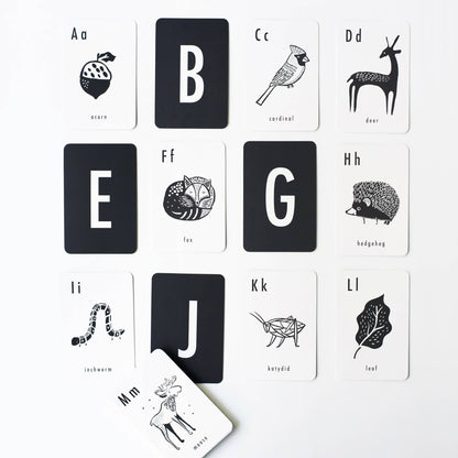 Wee Gallery: Woodland Alphabet Cards