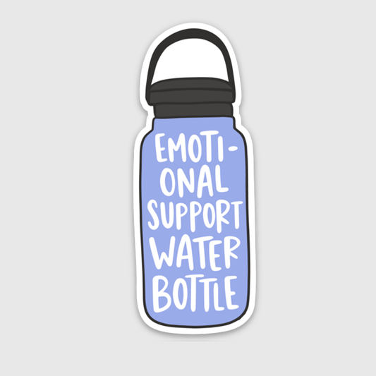 Brittany Paige - Emotional Support Water Bottle Sticker