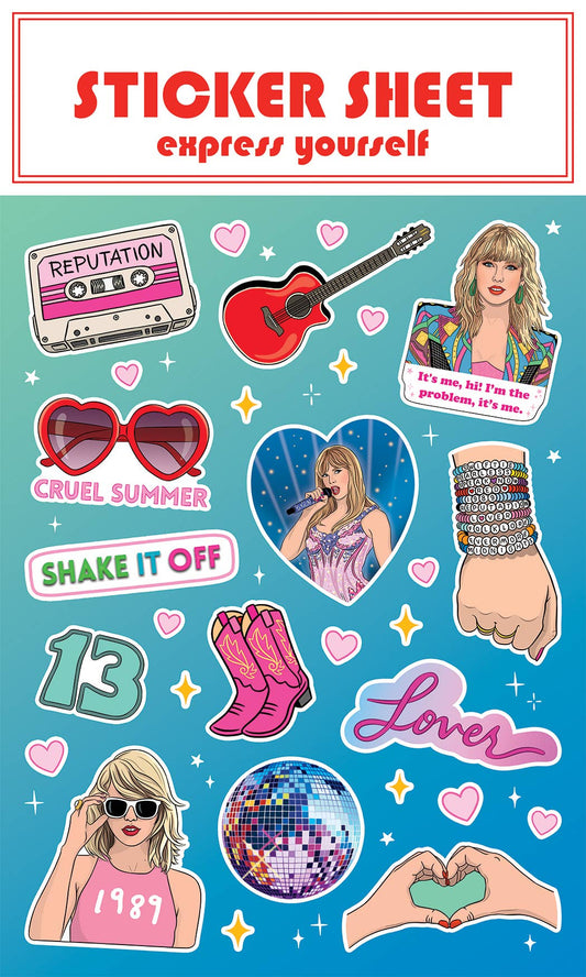 The Found: Swiftie Sticker Sheet