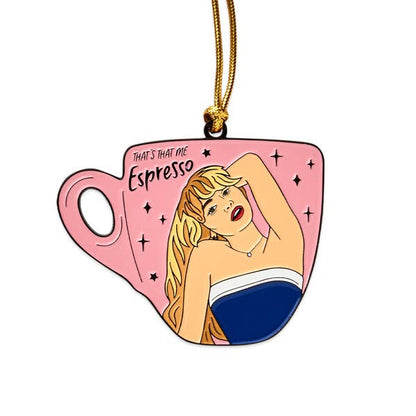 The Found: Sabrina Espresso Enamel Ornament