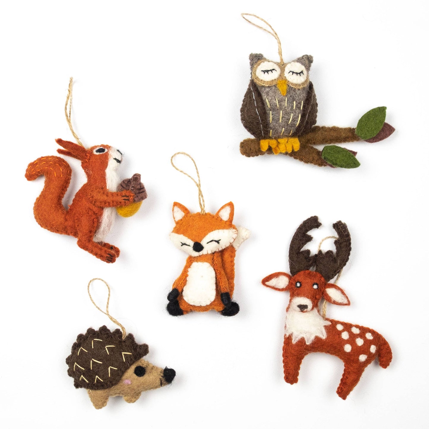 The Winding Road: Ornament Forest Animals