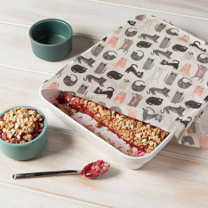 Ecologie: Cats Extra Large Beeswax Wrap