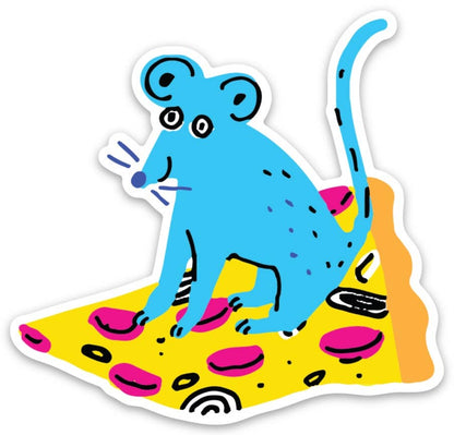 The Found: Pizza Rat Die Cut Sticker