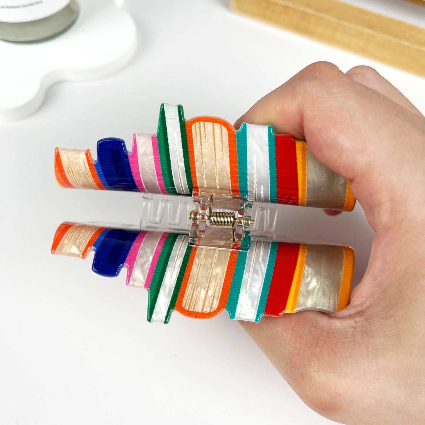 mildstyles: Ocean of Knowledge Book Hair claw clip