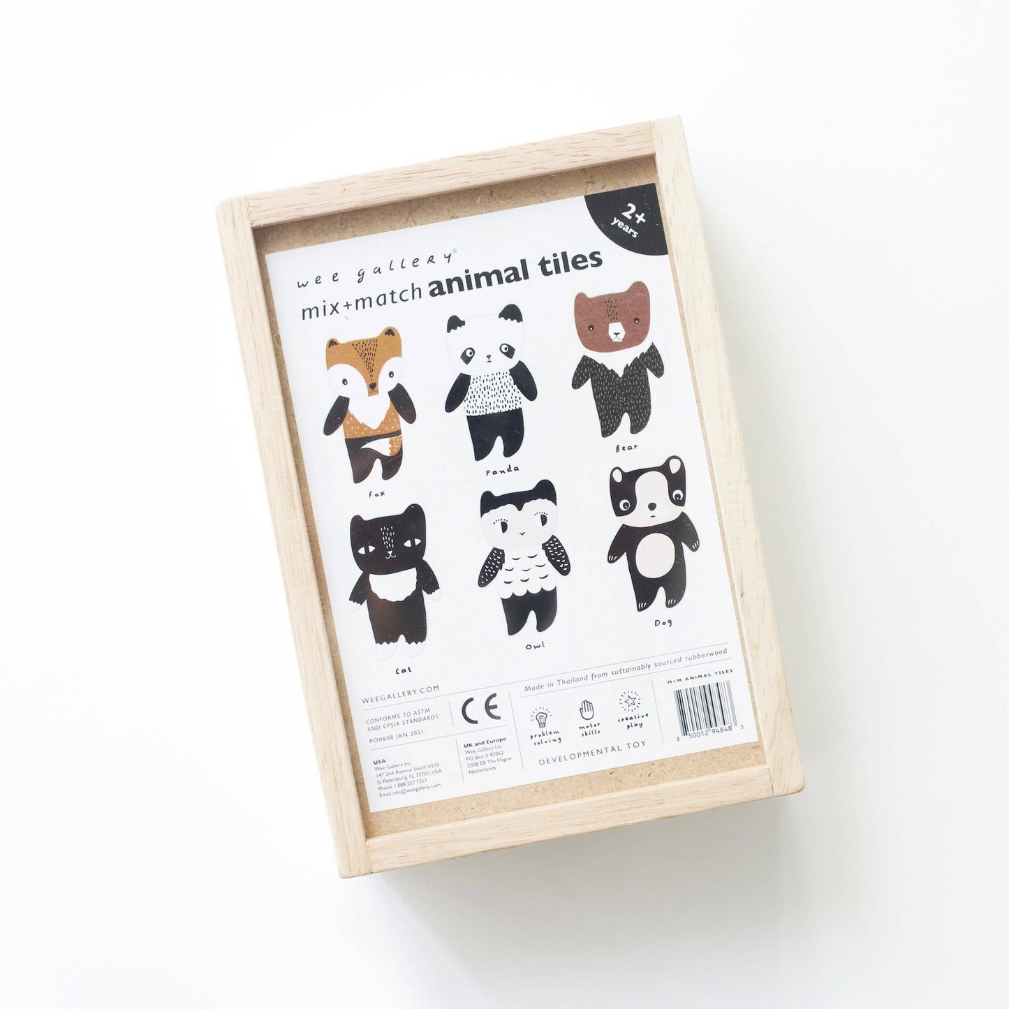 Wee Gallery: Mix & Match Animal Tiles