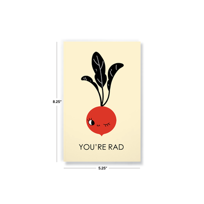 Denik: You're Rad Classic Layflat Journal Notebook