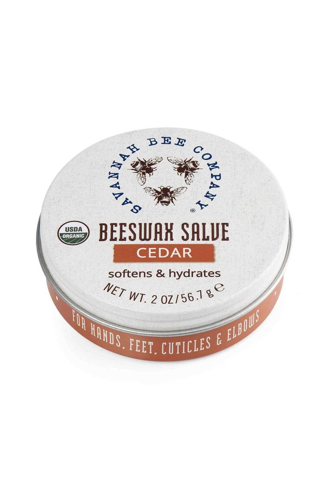 Savannah Bee Company: Beeswax Salve (Cedar) 2oz.