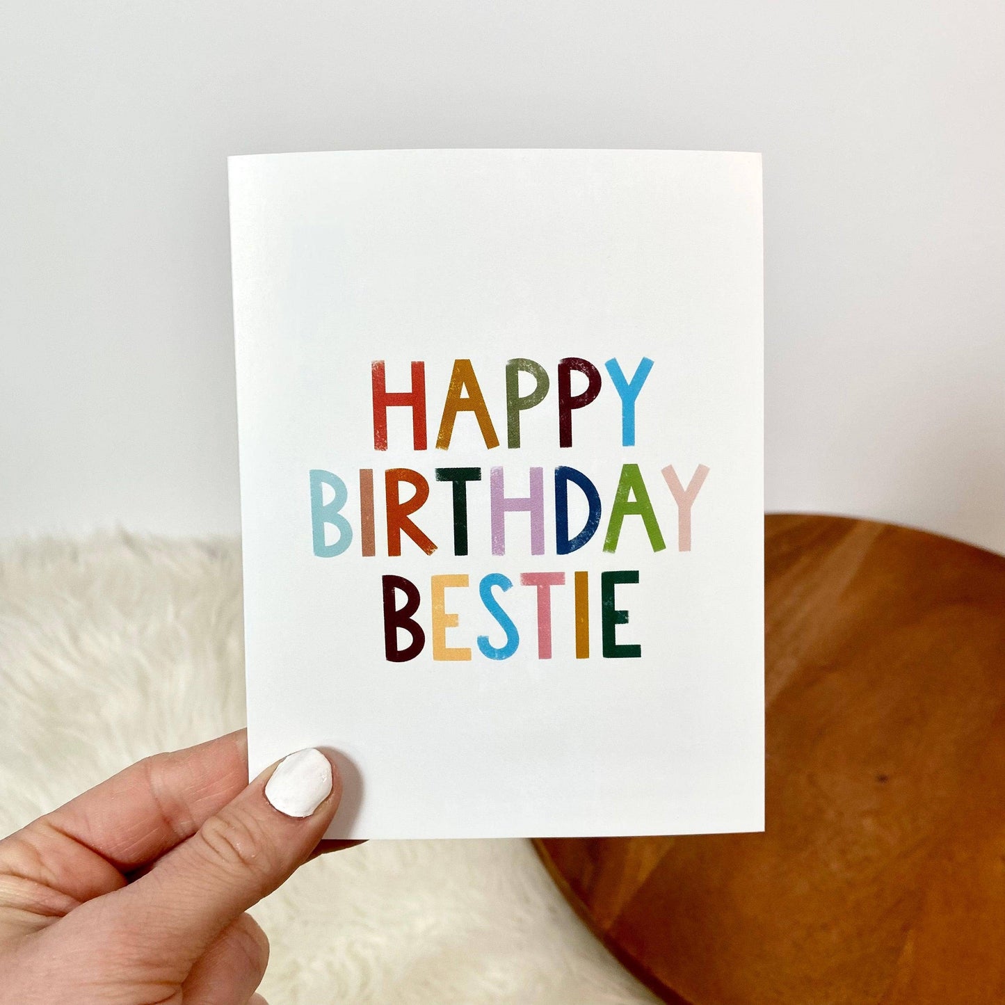 Big Moods: Bestie Birthday Card