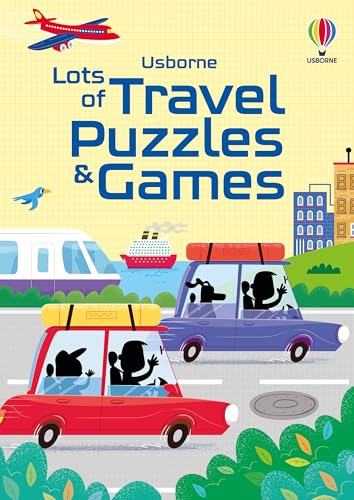 Lots of Travel Puzzles and Games: Engaging Travel Games And Puzzles to Keep Kids Entertained on Road Trips and Vacations