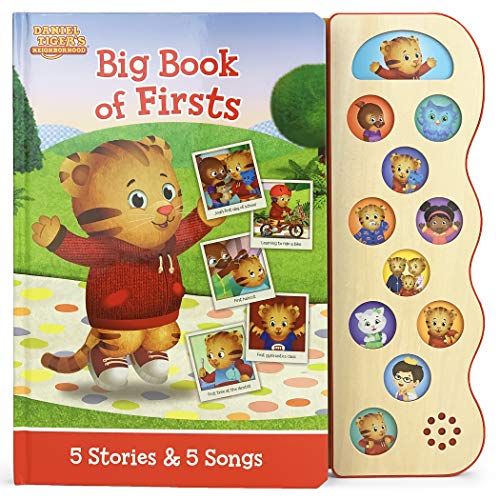 Big Book of Firsts: 5 Stories & 5 Songs (Daniel Tiger's Neighborhood) (Daniel Tiger's Neighborhood Interactive Early Bird Children's Song Book with 10 Sing-Along Tunes)