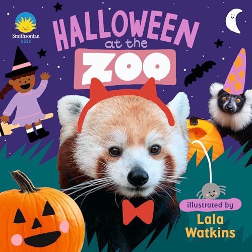 Halloween at the Zoo: (A Rhyming Board Book for Babies, Toddlers, Preschoolers, and Kids Ages 2-5)