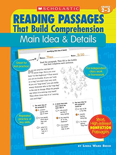 Main Idea & Details (Reading Passages That Build Comprehension)