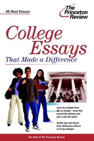 College Essays that Made a Difference