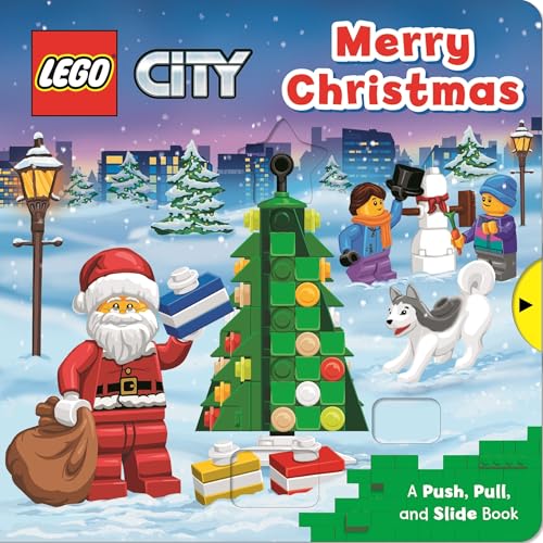 LEGO® City. Merry Christmas: A Push, Pull and Slide Book (LEGO® City Push Pull and Slide Books)