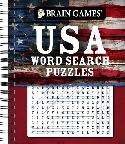 Brain Games - USA Word Search Puzzles (#5) (Volume 5)