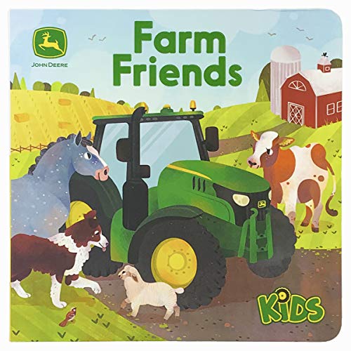 Farm Friends Lift-a-Flap Board Book (John Deere Kids) (John Deere Lift-A-Flap Board Book)