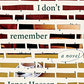 Everything I Don't Remember: A Novel