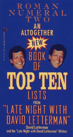 An Altogether New Book of Top Ten Lists
