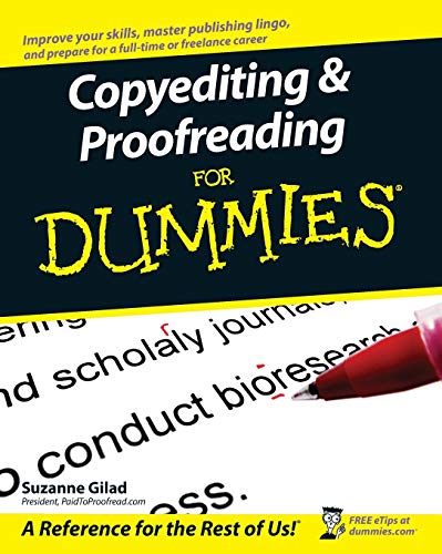 Copyediting and Proofreading For Dummies