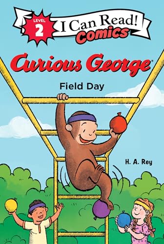 Curious George: Field Day (I Can Read Comics Level 2)