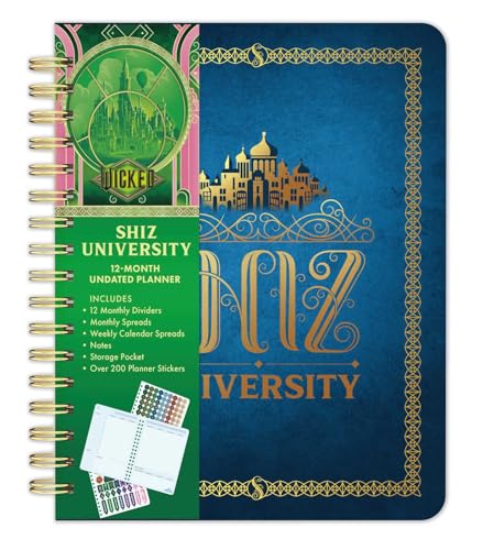 Wicked: Shiz University 12-Month Undated Planner