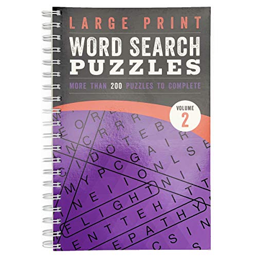 Large Print Word Search Puzzles: Volume 2 (Large Print Puzzle Books)