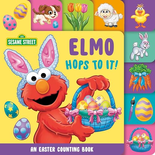 Elmo Hops to It! An Easter Counting Book (Sesame Street) (Sesame Street Board Books)