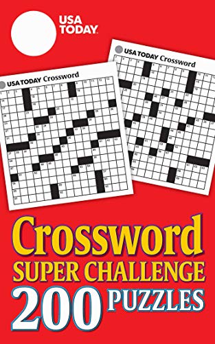 USA TODAY Crossword Super Challenge: 200 Puzzles (Volume 25) (USA Today Puzzles)