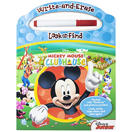 Mickey Mouse Clubhouse: Write and Ease Look and Find