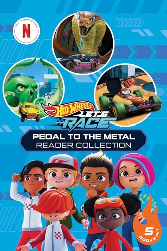 Hot Wheels Let's Race: Pedal to the Metal Reader Collection (Mattel Reader, Level 1)