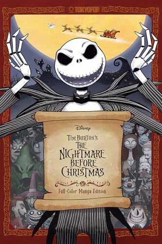 Disney Tim Burton's The Nightmare Before Christmas Full-Color Manga Edition (Tokyopop; Disney Tim Burton's the Nightmare Before Christmas)