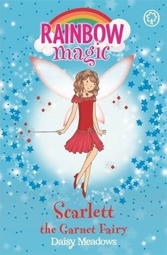 'RAINBOW MAGIC ''SCARLET'' The Garnet Fairy - Jewel Fairies, Book 2'