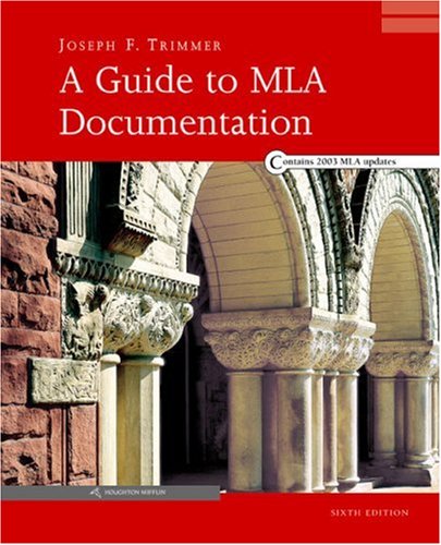 A Guide to MLA Documentation