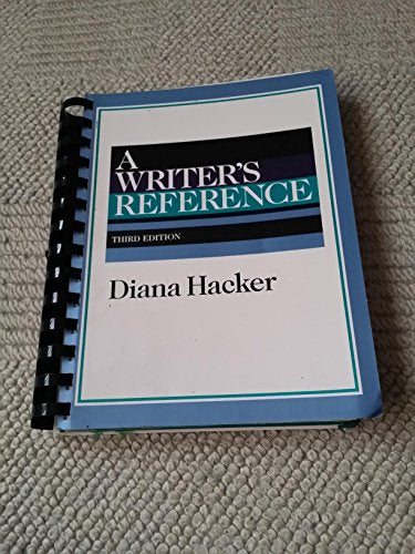 A Writer's Reference