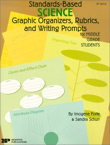 Standards-Based Science: Graphic Organizers, Rubrics, and Writing Prompts for Middle Grade Students (Standards-based Graphic Organizers & Rub)