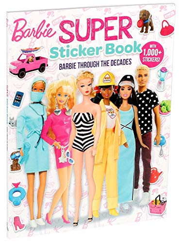 Barbie: Super Sticker Book: Through the Decades (1001 Stickers)
