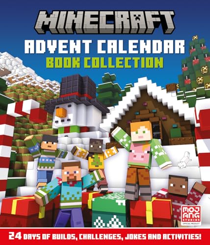 Minecraft Advent Calendar: Book Collection: An official Minecraft illustrated children’s Christmas advent calendar – perfect for kids aged 6, 7, 8, 9, 10 and 11 – new for 2024!