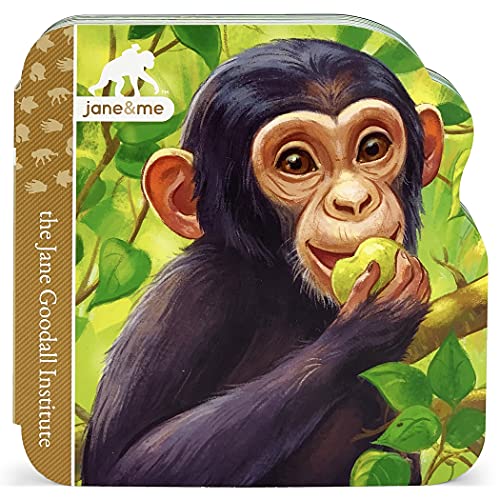 Jane Goodall Chimpanzees - Children's Lift-a-Flap Board Book for Babies and Toddlers, Ages 2-5 (Jane Goodall Institute)