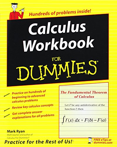 Calculus Workbook For Dummies