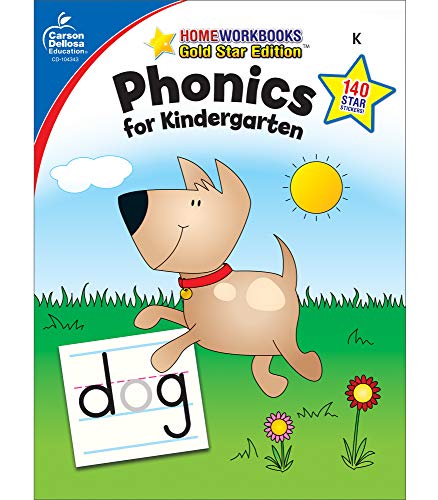 Phonics for Kindergarten, Grade K (Home Workbook)