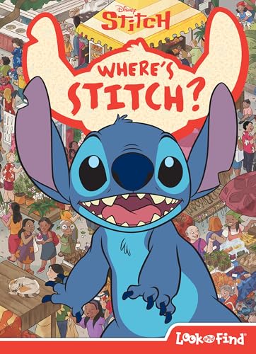 Disney Lilo & Stitch – Where’s Stitch? Look and Find Activity Book - PI Kids