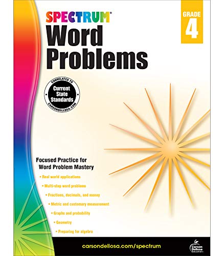 Word Problems , Grade 4 (Spectrum)