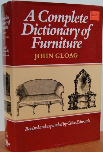 A Complete Dictionary of Furniture