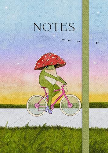The Little Frog Notebook: A Beautiful 160-Page Lined Notebook Featuring the Internet’s Beloved Mushroom Frog, from the Artist Maybell Eequay