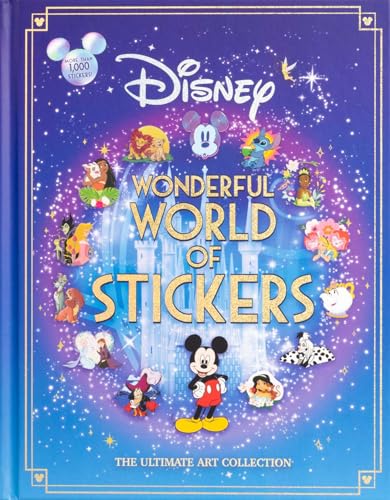Disney Wonderful World of Stickers (Collectible Art Stickers)
