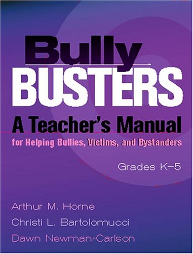 Bully Busters: A Teacher's Manual for Helping Bullies, Victims, and Bystanders : Grades K-5 (Book and CD)