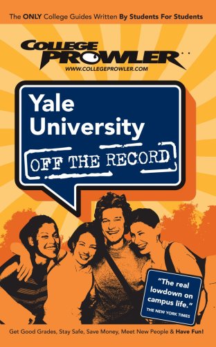 Yale University - College Prowler Guide