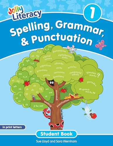 Spelling, Grammar, & Punctuation Student Book 1: In Print Letters (American English Edition)