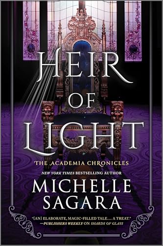 Heir of Light: A Cozy Fantasy Mystery of Inheritance and Betrayal, from the Bestselling Author of the Chronicles of Elantra Series (The Academia Chronicles, 2)